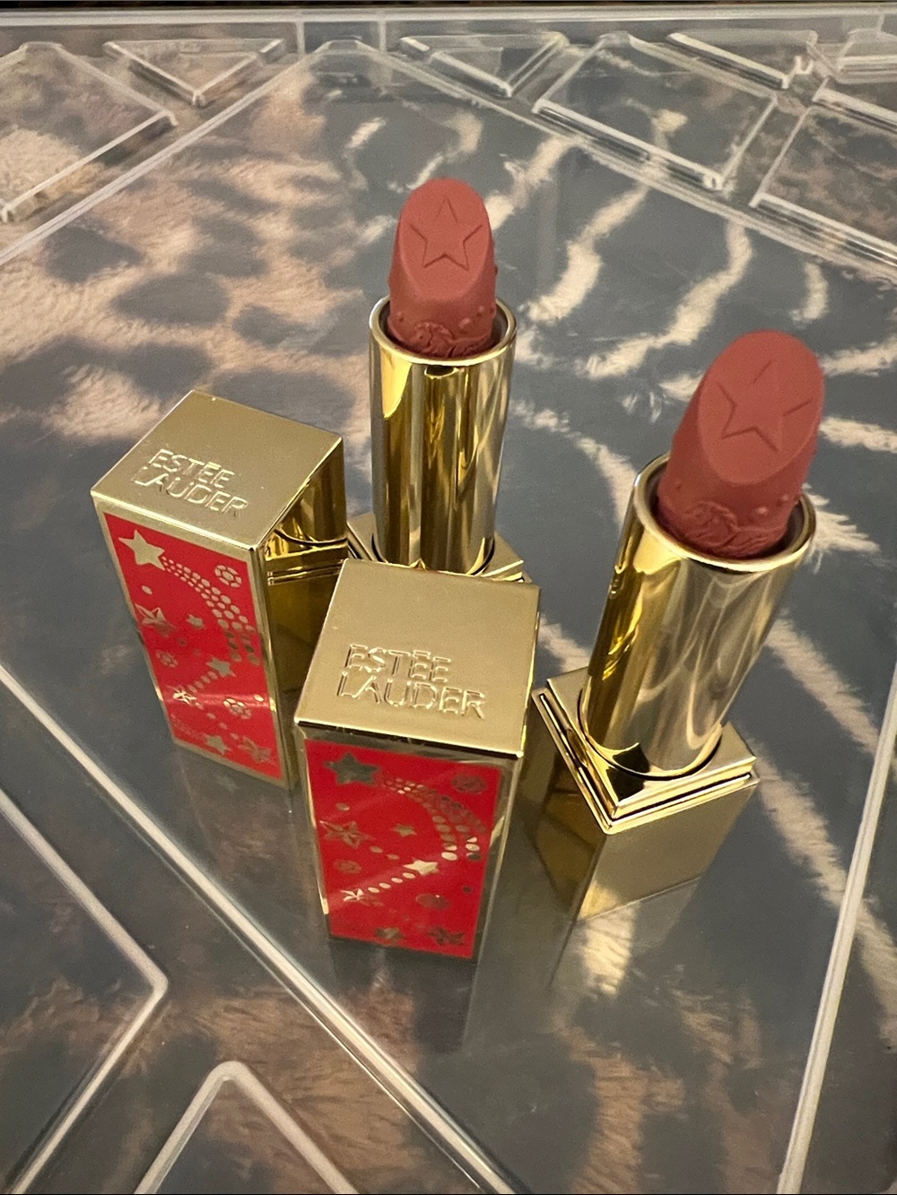 Estee Lauder Lipstick Pair in Celestial Nude